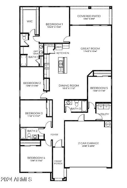 Saguaro Floor Plan