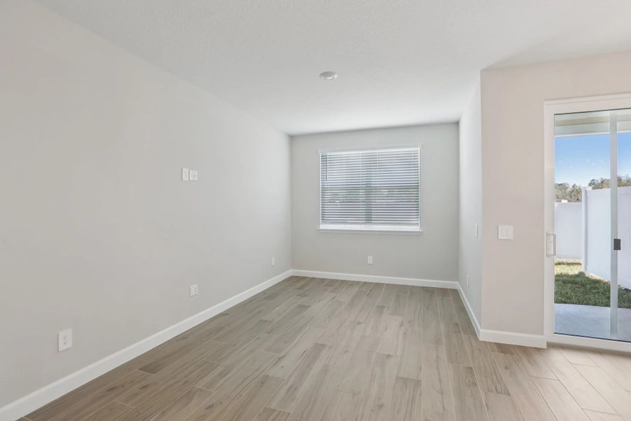 Open and versatile living space