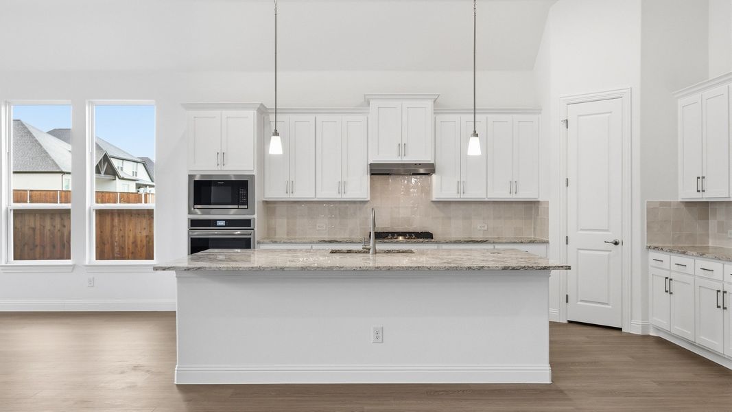 Furnished interior view inside a new home in Rio Vista at Kelly Ranch, Aledo (Image 39).