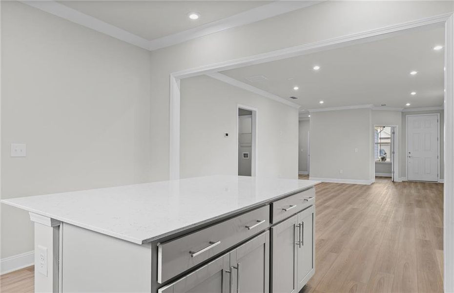 Furnished interior view inside a new home in Sun City Peachtree, Griffin (Image 6).