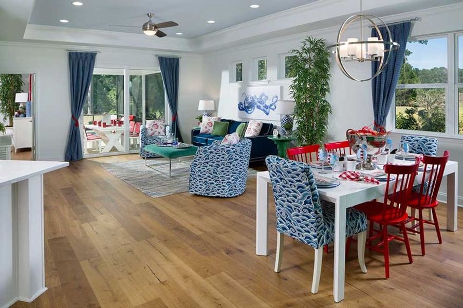 Representative furnished interior of a home built from the Nevis by Minto Communities in Latitude Margaritaville Hilton Head, Hardeeville (Image 5). Representative furnished interior of a home built from the Nevis by Minto Communities in Latitude Margaritaville Hilton Head, Hardeeville (Image 5).