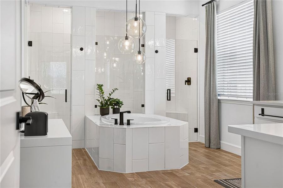 Furnished interior view inside a new home in , Wesley Chapel (Image 33).