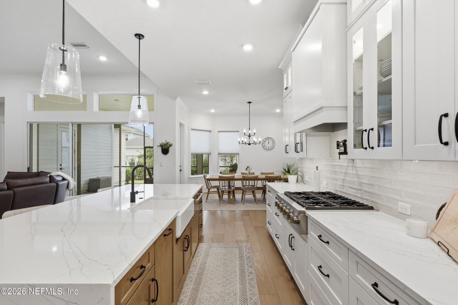 Furnished interior view inside a new home in Seven Pines 70' Rear Entry, Jacksonville (Image 41).
