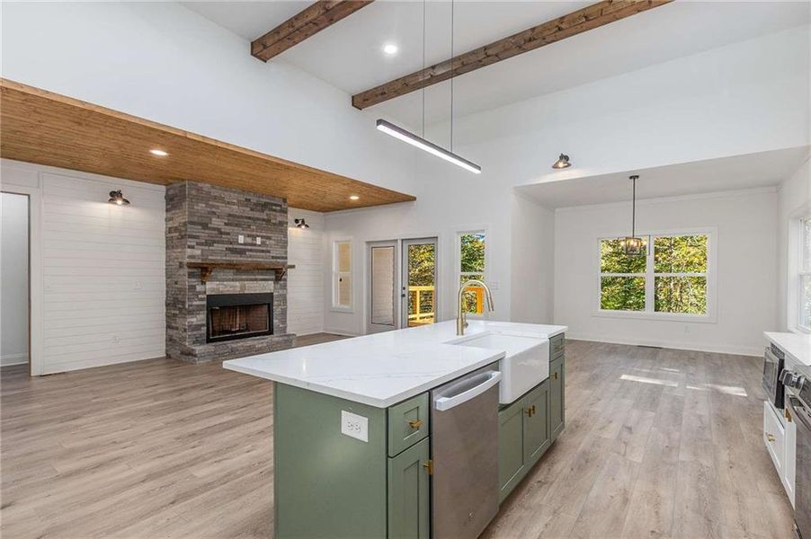 Furnished interior view inside a new home in , Cornelia (Image 9). Furnished interior view inside a new home in , Cornelia (Image 9).