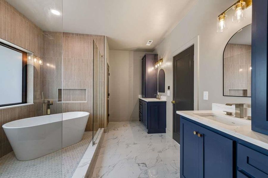 Furnished interior view inside a new home in , Mineral Bluff (Image 18).