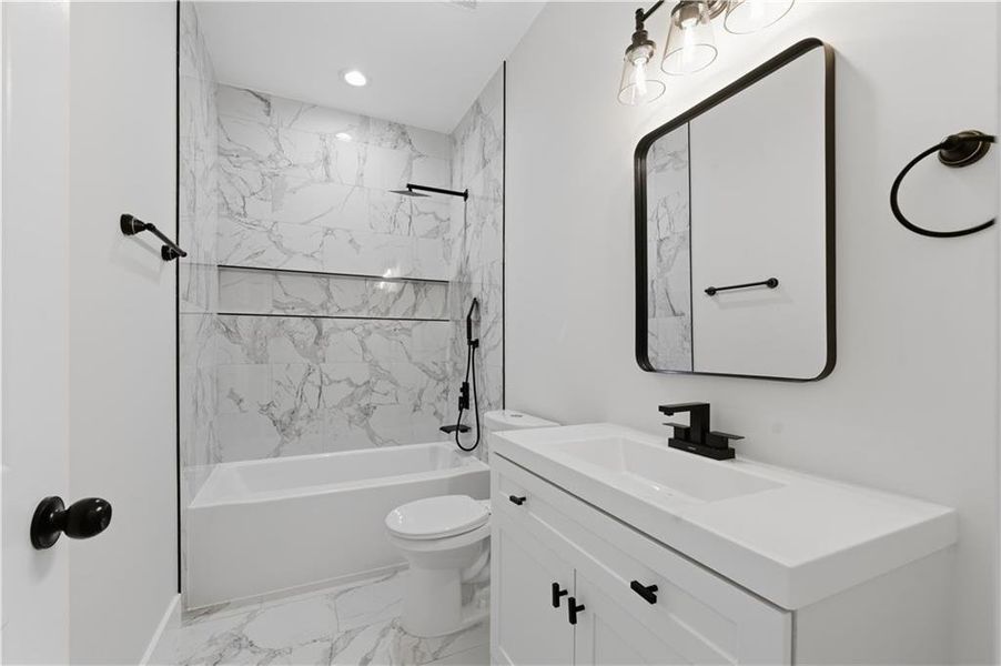 Furnished interior view inside a new home in , Mableton (Image 11).