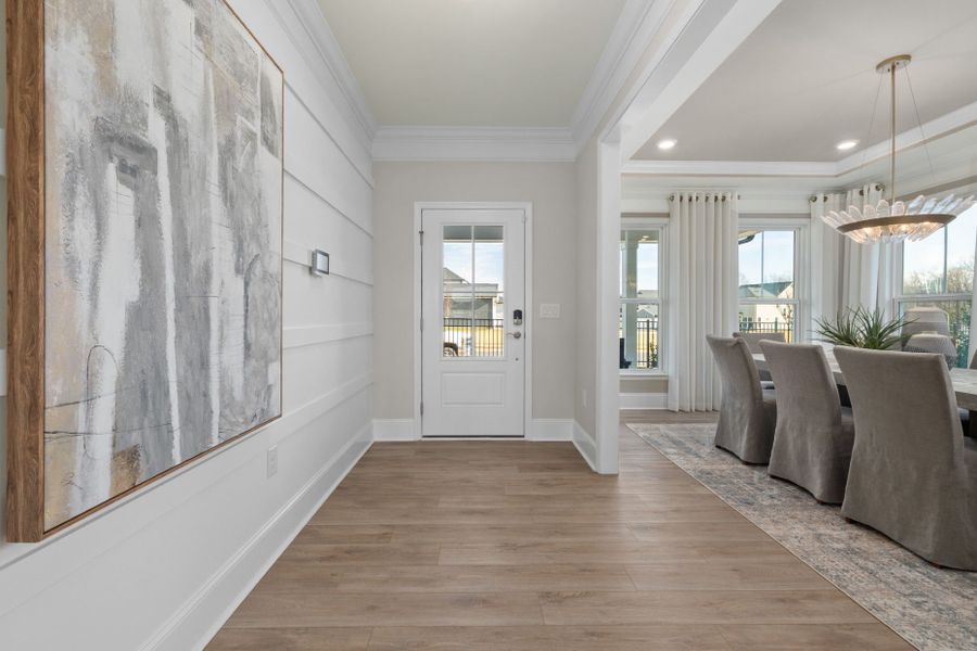 Representative furnished interior of a home built from the Continental by Pulte Homes in Saunders Farm, Fuquay Varina (Image 13).
