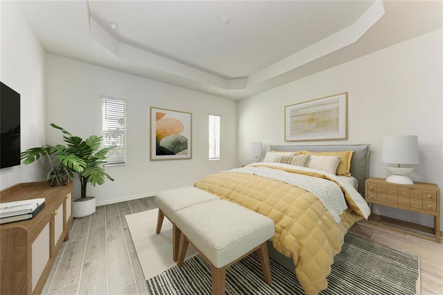 Furnished interior view inside a new home in Wellen Park Golf & Country Club: Executive Homes, Venice (Image 15).