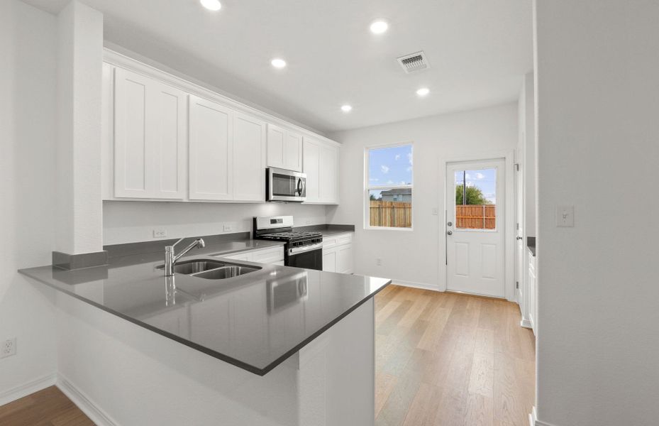 Furnished interior view inside a new home in Larson Crossing, Elgin (Image 6).