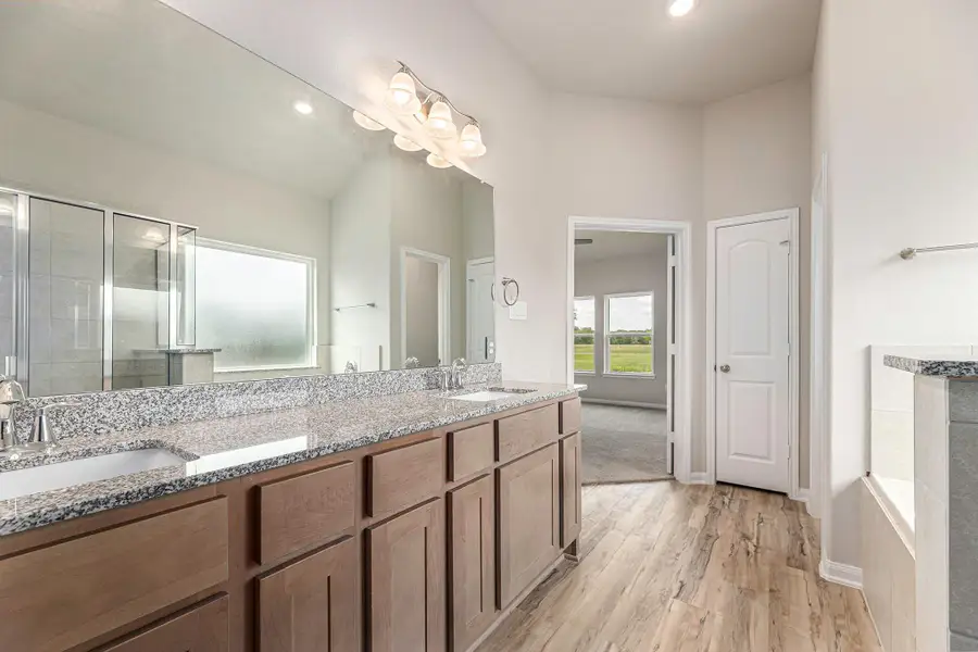 Furnished interior view inside a new home in , Bay City (Image 14). Furnished interior view inside a new home in , Bay City (Image 14).