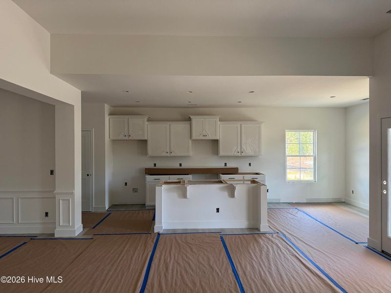 In-progress construction of a new home in Wood Creek, Leland, NC (Image 19).