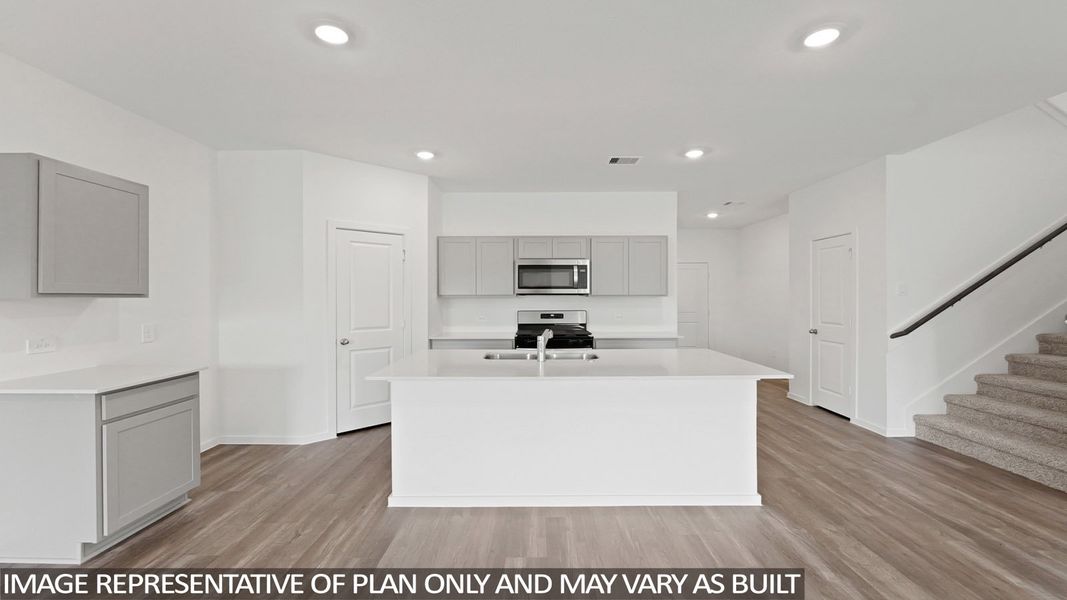 Furnished interior view inside a new home in Grand Pines, Magnolia (Image 7). Furnished interior view inside a new home in Grand Pines, Magnolia (Image 7).