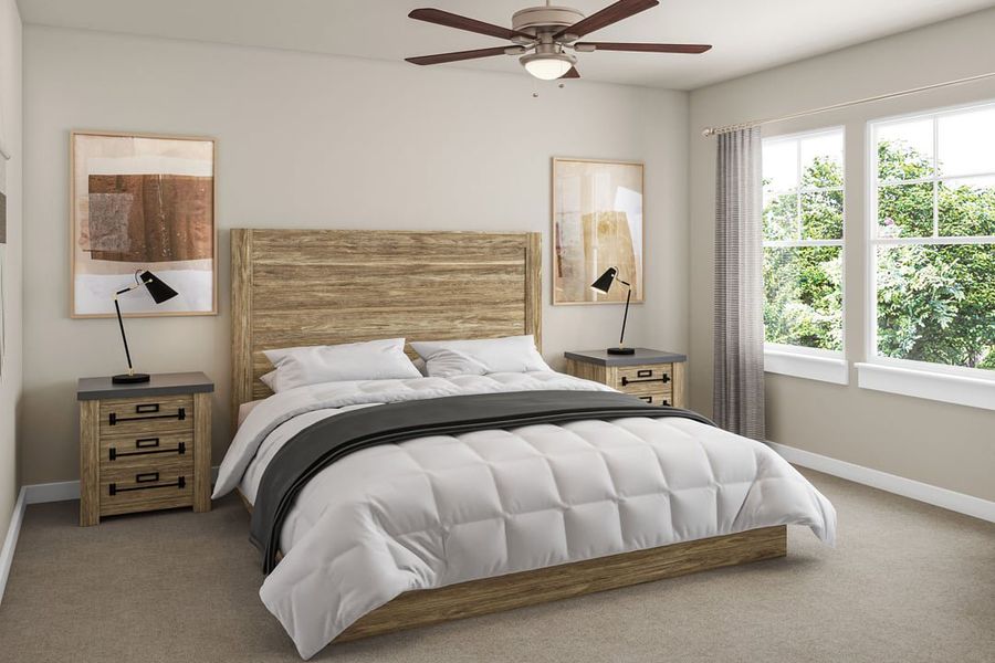 Representative furnished interior of a home built from the Greeley by Tri Pointe Homes in Union Collection at Park Central, Georgetown (Image 14). Representative furnished interior of a home built from the Greeley by Tri Pointe Homes in Union Collection at Park Central, Georgetown (Image 14).