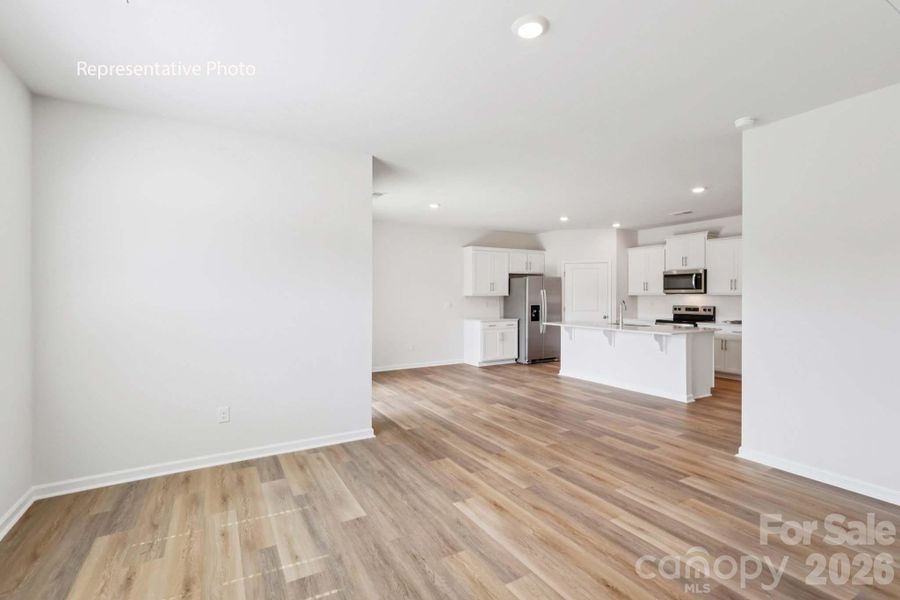 Spacious, unfurnished interior of a new home in Secrest Commons, Monroe (Image 15).