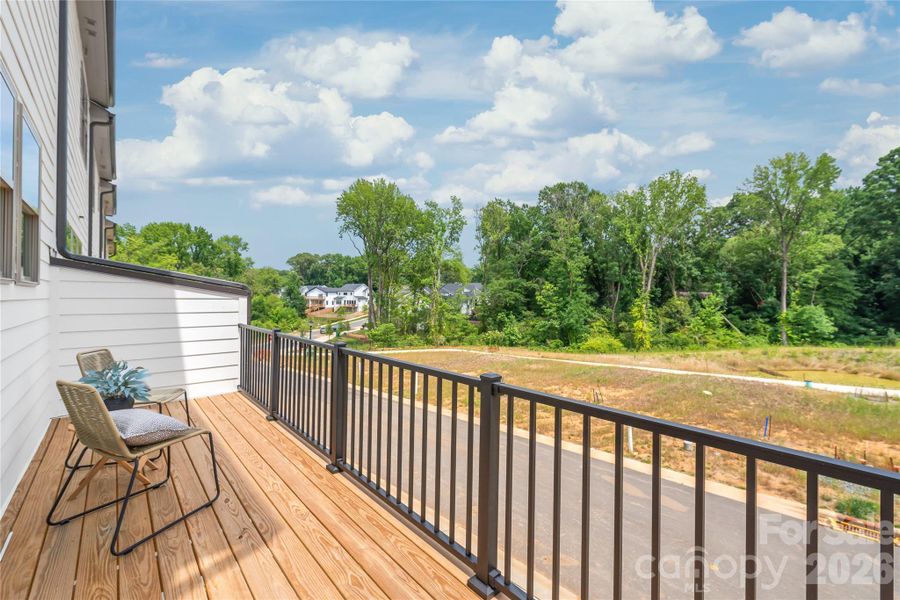 Exterior details and patio area of a home in , Charlotte (Image 24).