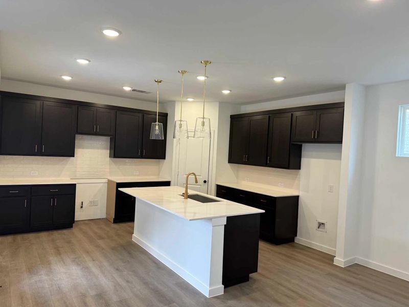 Kitchen Construction Progress featuring the Oxford Collection