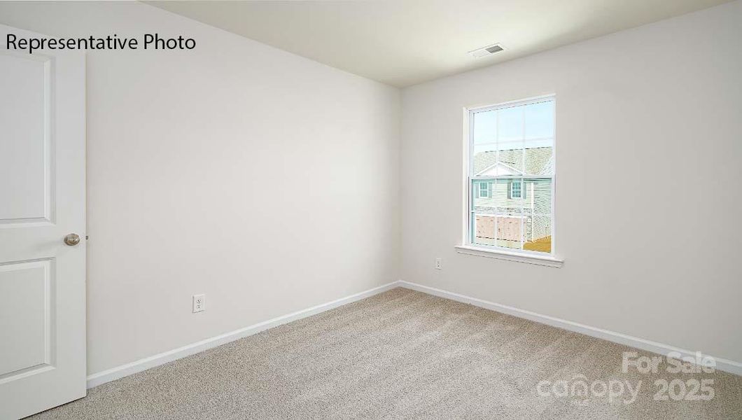 Spacious, unfurnished interior of a new home in Huffman Ridge, Hickory (Image 8).
