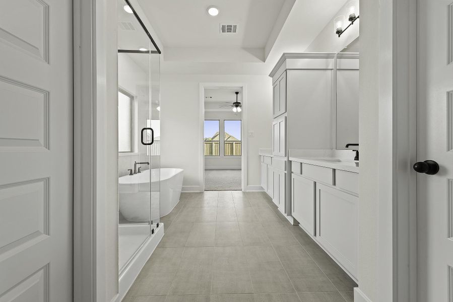 Furnished interior view inside a new home in ARTAVIA®, Conroe (Image 6).