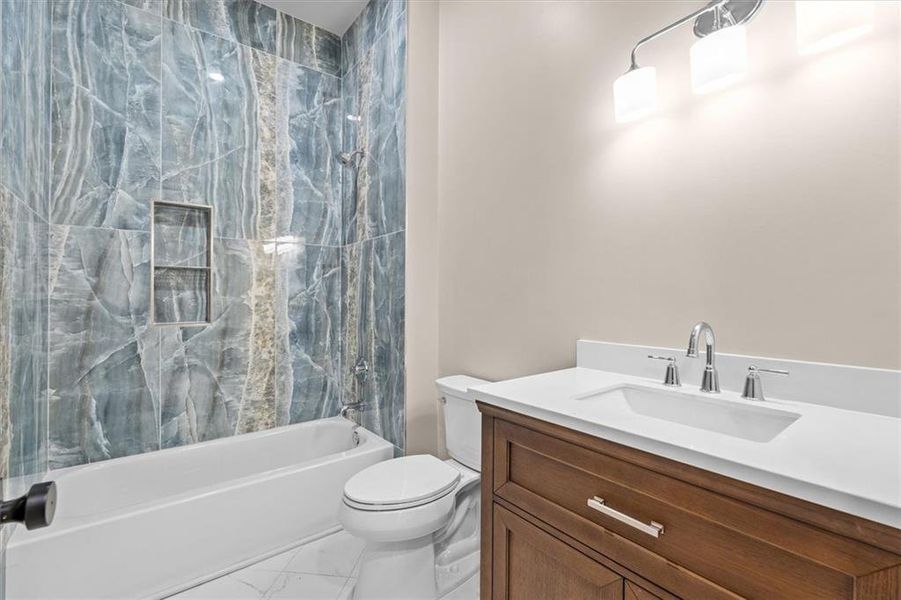 Furnished interior view inside a new home in , Carrollton (Image 8).