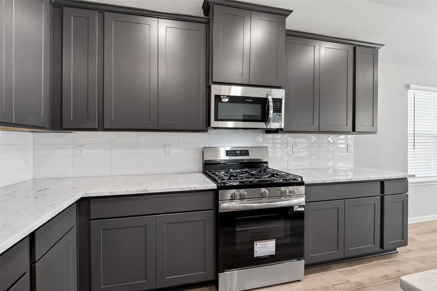 Furnished interior view inside a new home in Rollingbrook Estates, Baytown (Image 9).