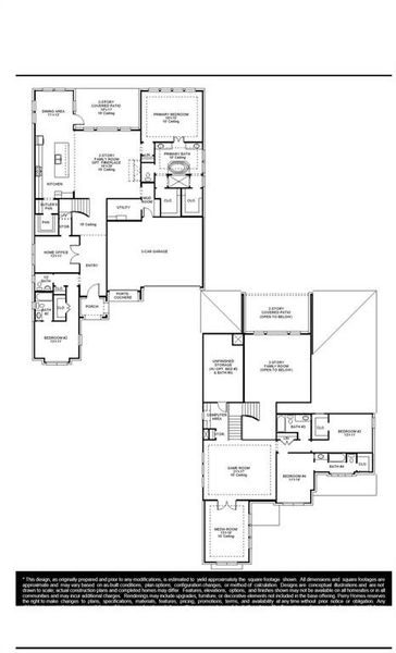 2D floor plan layout of this home in Terraces, Rockwall, TX (Image 4). 2D floor plan layout of this home in Terraces, Rockwall, TX (Image 4).