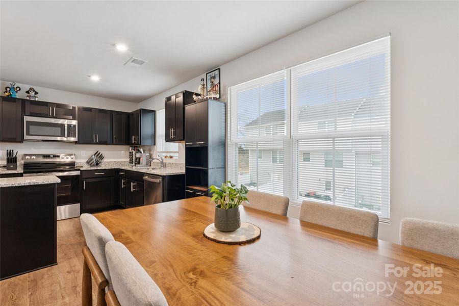 Furnished interior view inside a new home in , Charlotte (Image 13).