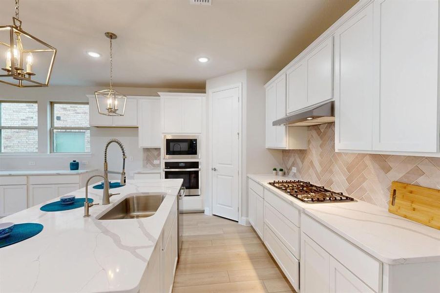Furnished interior view inside a new home in Aster Park, McKinney (Image 12). Furnished interior view inside a new home in Aster Park, McKinney (Image 12).