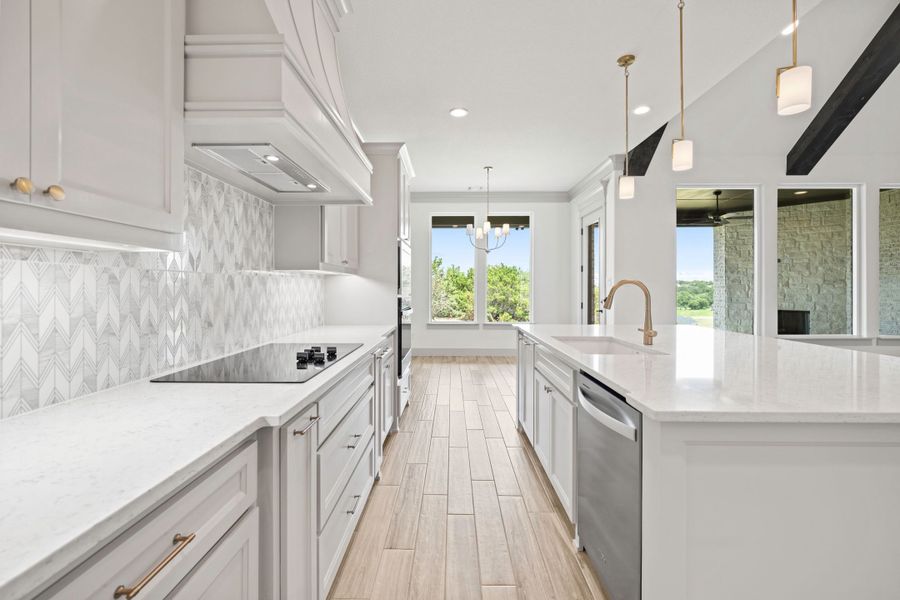Furnished interior view inside a new home in Vintage Oaks, Weatherford (Image 20).
