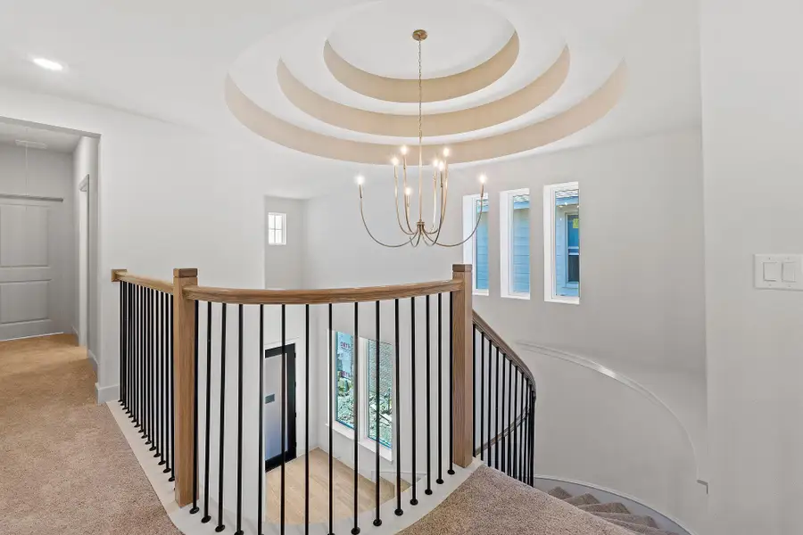 Spacious, unfurnished interior of a new home in Parmer Ranch, Georgetown (Image 28).