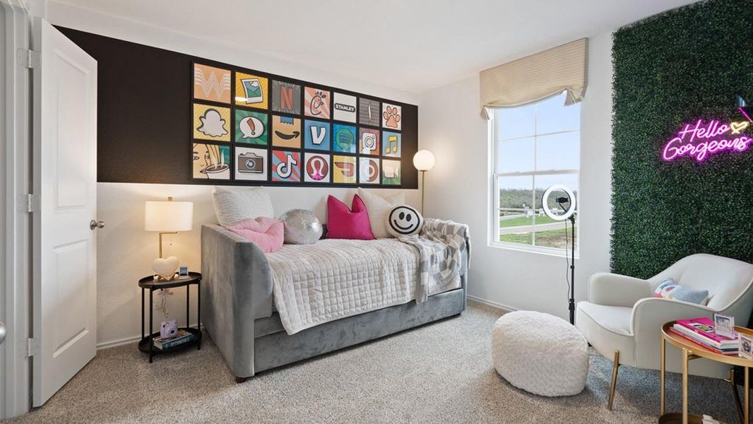 Furnished interior view inside a new home in Durango, Mustang Ridge (Image 12).