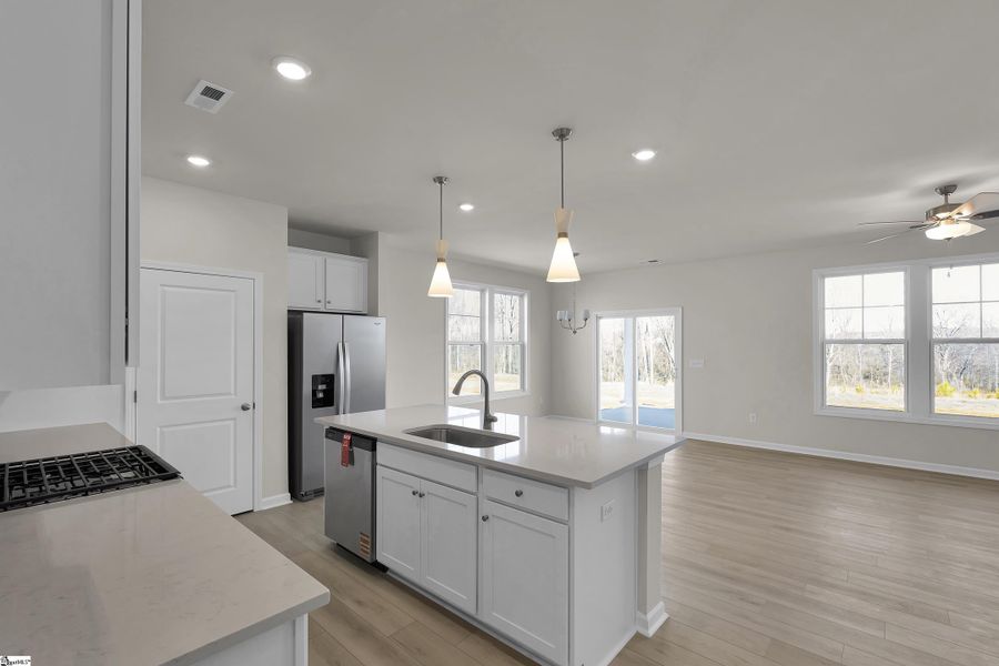 Furnished interior view inside a new home in Lynbrook, Boiling Springs (Image 8).