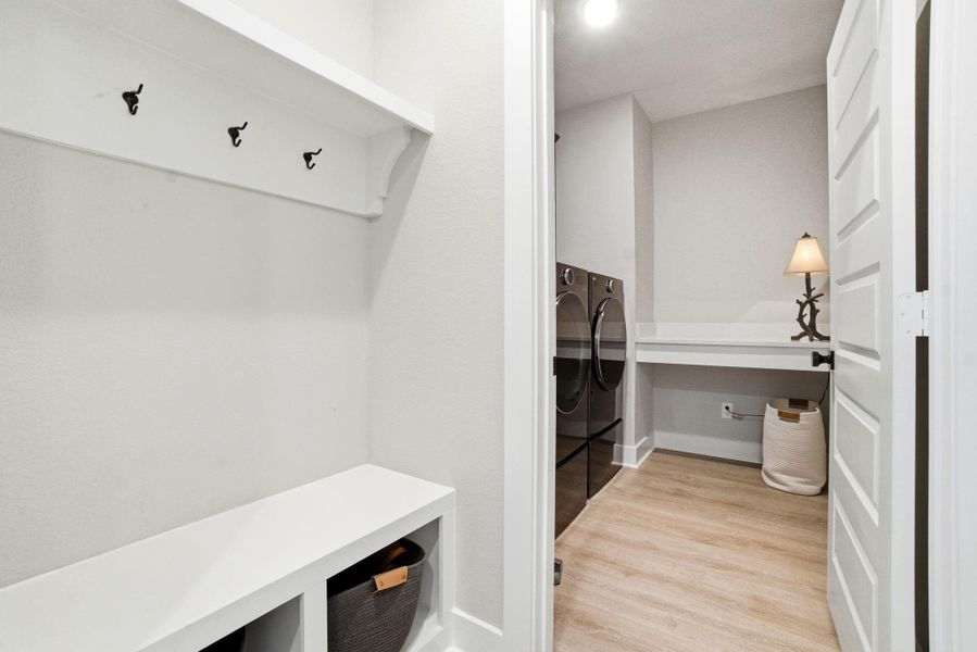 Furnished interior view inside a new home in Woodforest - Kingsley Square 50' Homesites, Montgomery (Image 26).