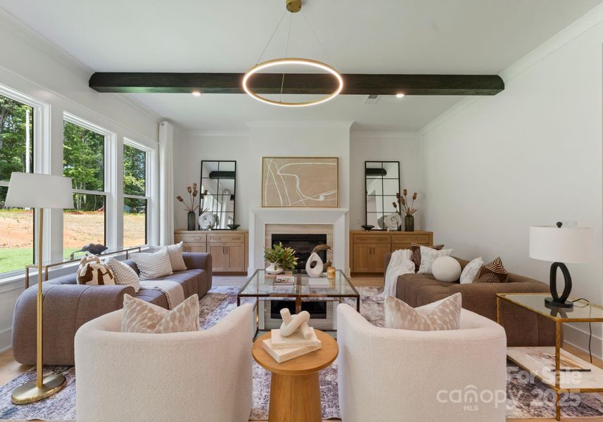 Furnished interior view inside a new home in , Wesley Chapel (Image 11).