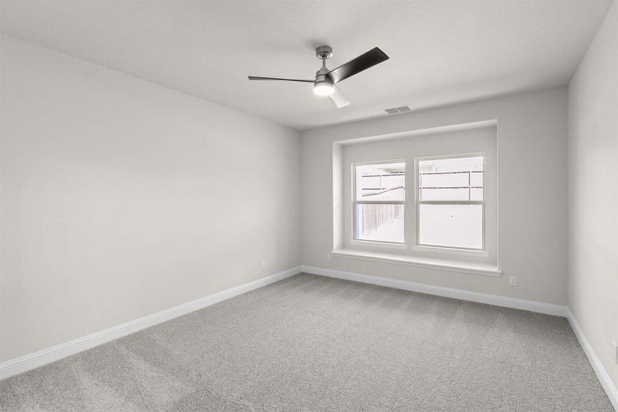 Spacious, unfurnished interior of a new home in Keeneland, Aubrey (Image 39).