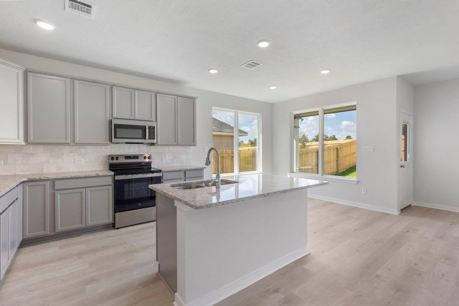 Furnished interior view inside a new home in , Huntsville (Image 6).