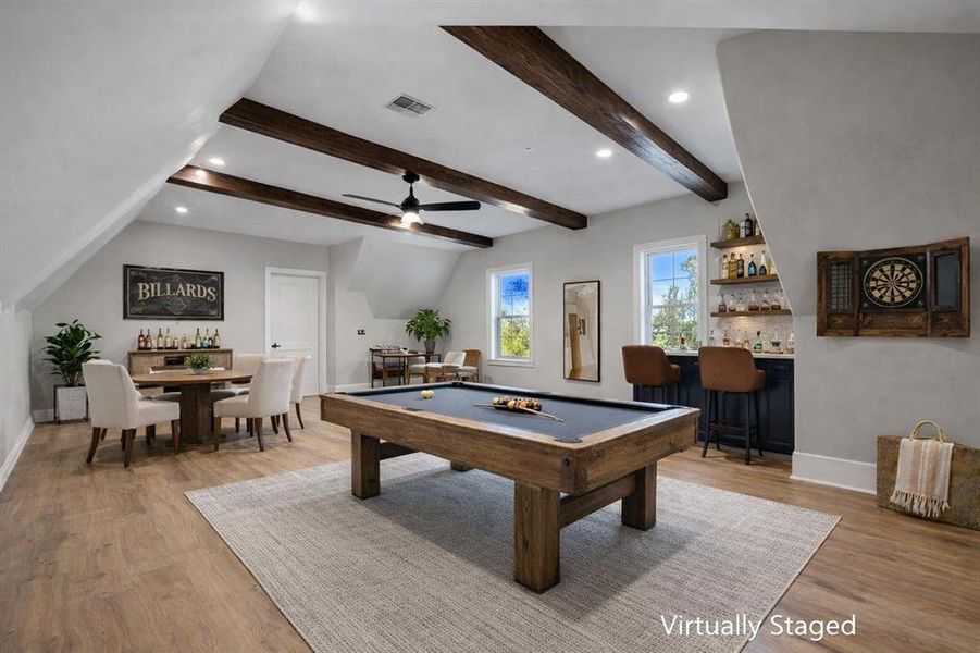 Second floor game room