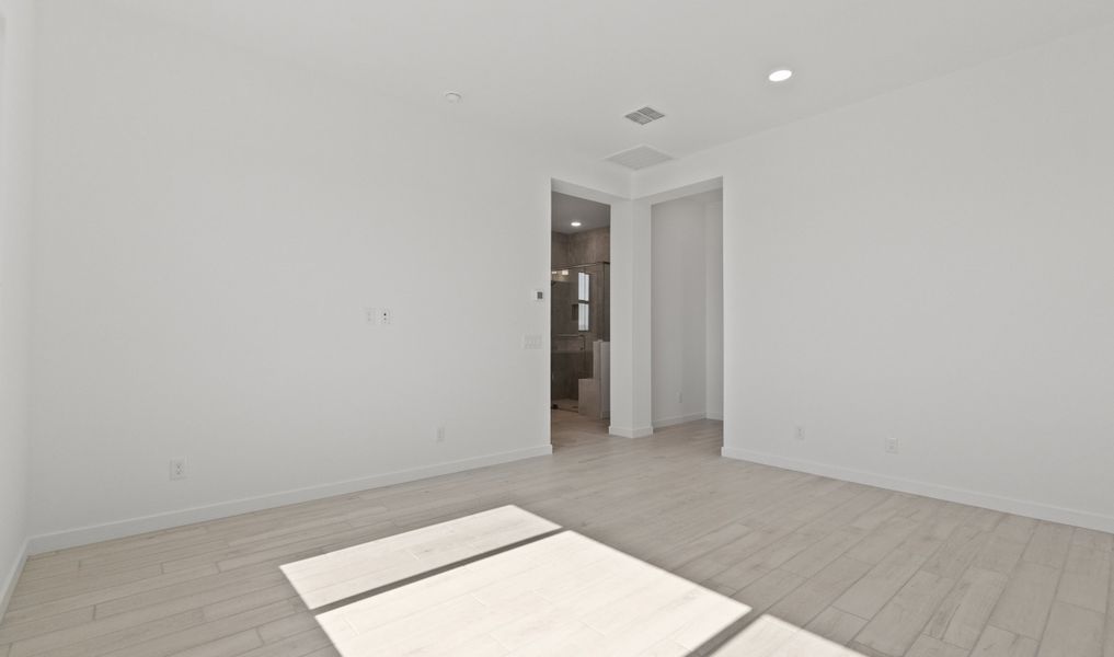 Primary suite with private bath Primary suite with private bath