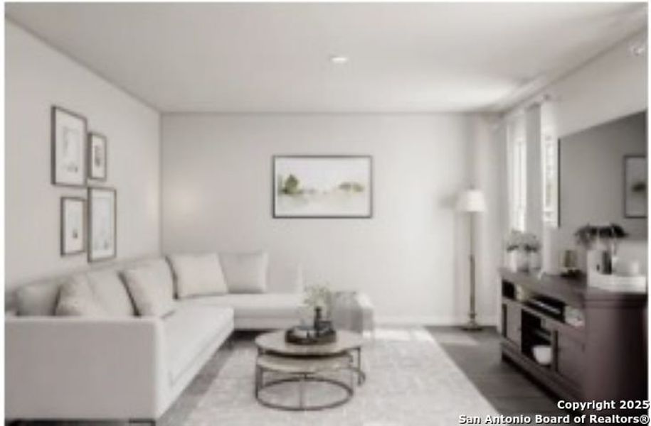 Furnished interior view inside a new home in Las Colinas, Kenedy (Image 4).