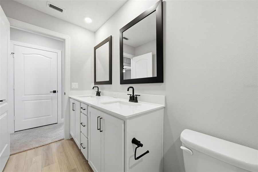 Furnished interior view inside a new home in Gum Lake Preserve, Lake Alfred (Image 14).