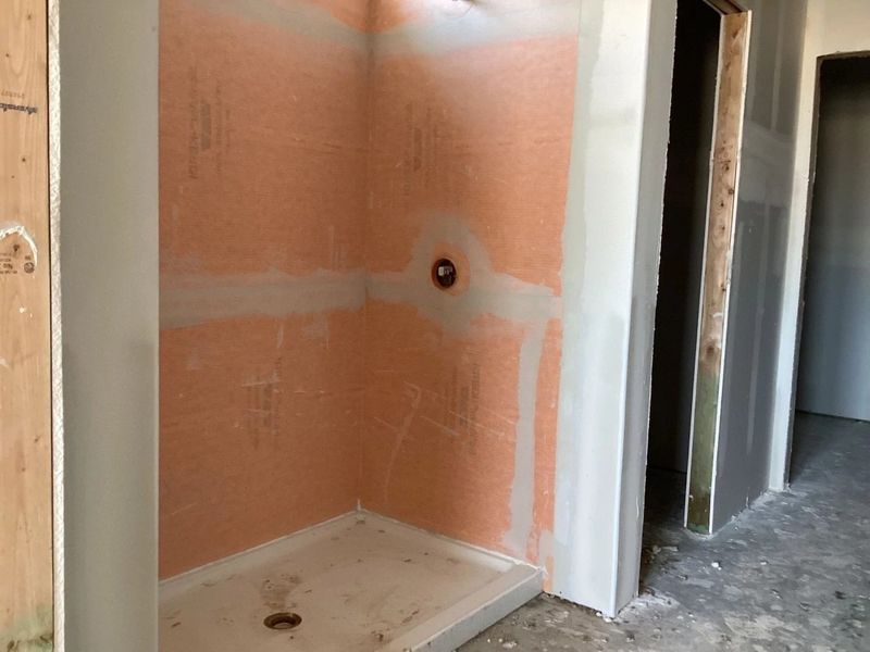 In-progress construction of a new home in Lariat, Liberty Hill, TX (Image 8).