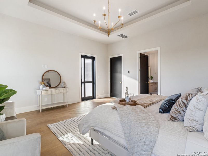 Furnished interior view inside a new home in , Canyon Lake (Image 28). Furnished interior view inside a new home in , Canyon Lake (Image 28).