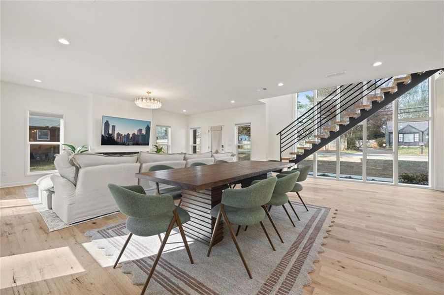 Furnished interior view inside a new home in , Decatur (Image 31).