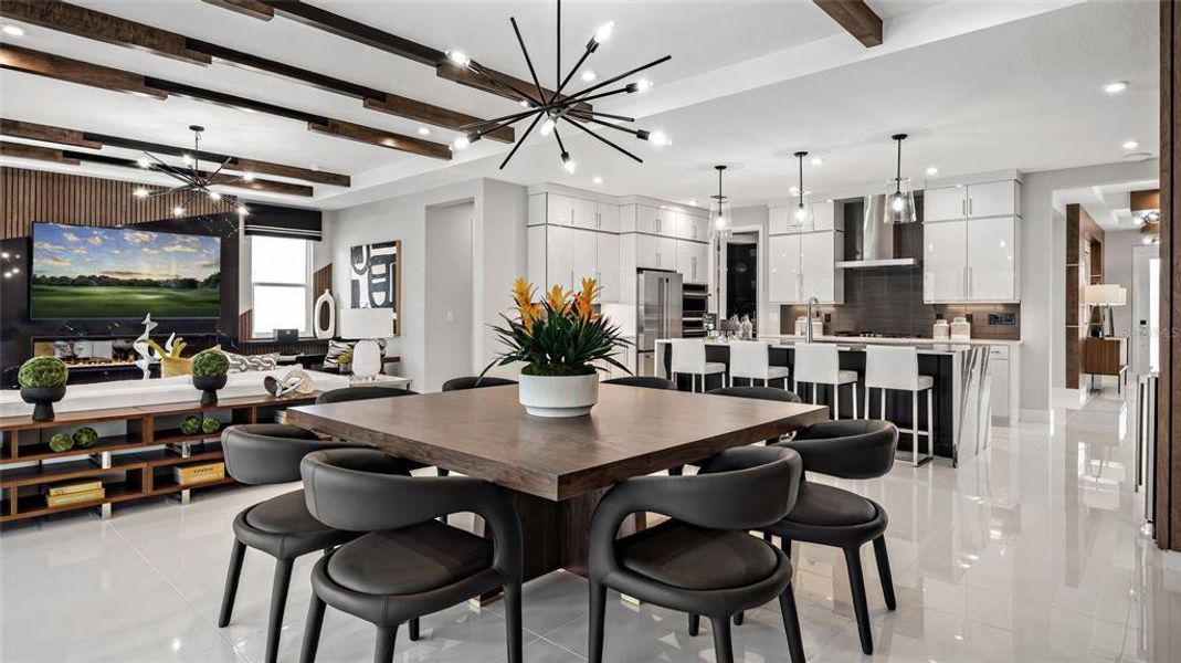 Furnished interior view inside a new home in , Lady Lake (Image 5).