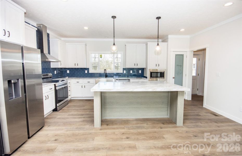 Furnished interior view inside a new home in , Hamptonville (Image 13).