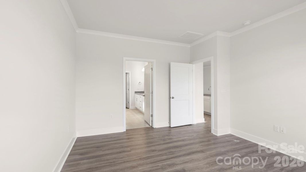 Spacious, unfurnished interior of a new home in Tap Root Farms, Hendersonville (Image 24).