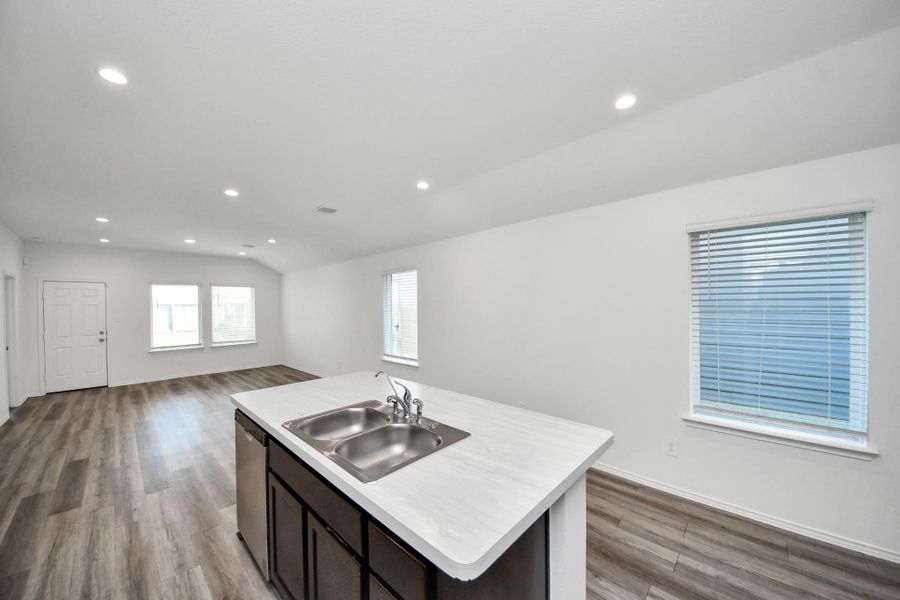 Furnished interior view inside a new home in Legacy Park, Houston (Image 9).