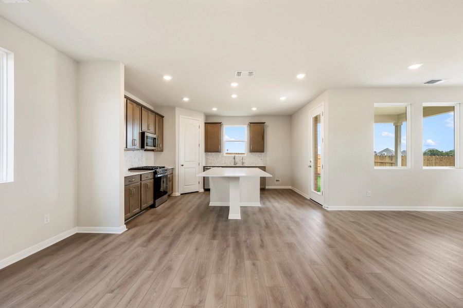 Furnished interior view inside a new home in The Cottages at La Cima, San Marcos (Image 5).