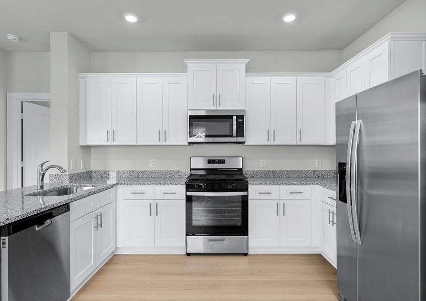 All Whirlpool brand appliances are included