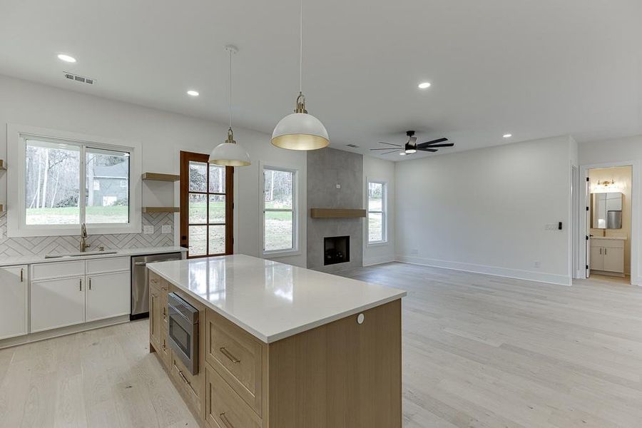 Furnished interior view inside a new home in , Flowery Branch (Image 14).