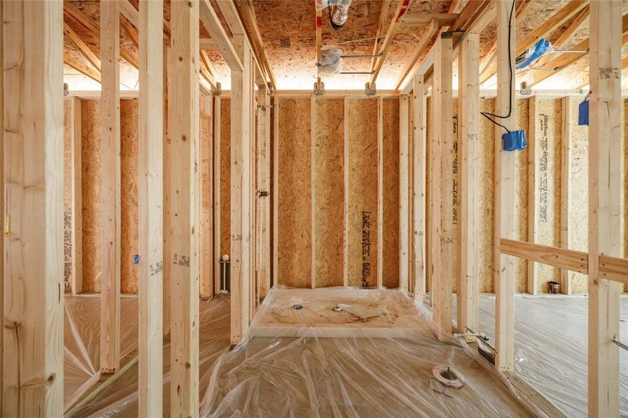 In-progress construction of a new home in , Williston, FL (Image 13).